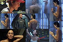 Carrie-Anne Moss naked at Red Planet