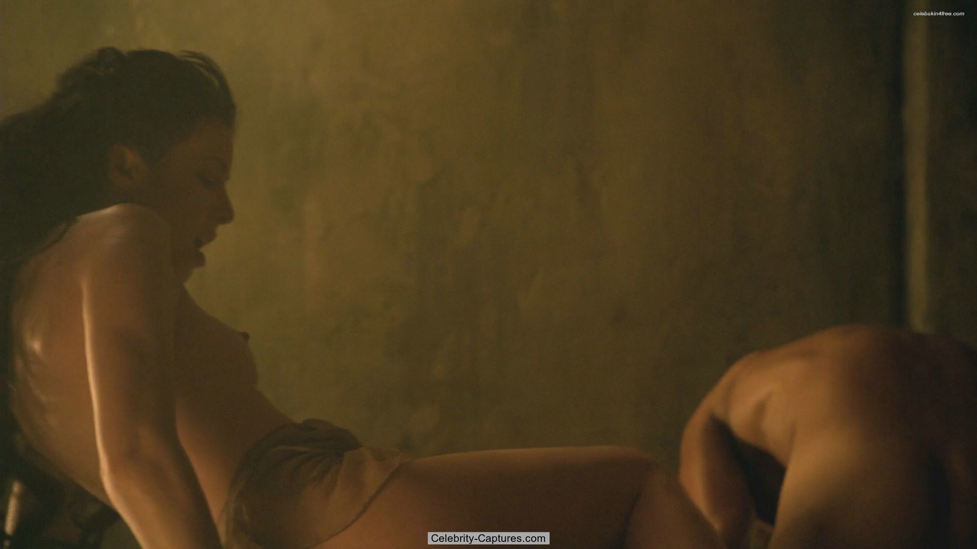 Delaney Tabron in sex scenes from Spartacus Vengeance