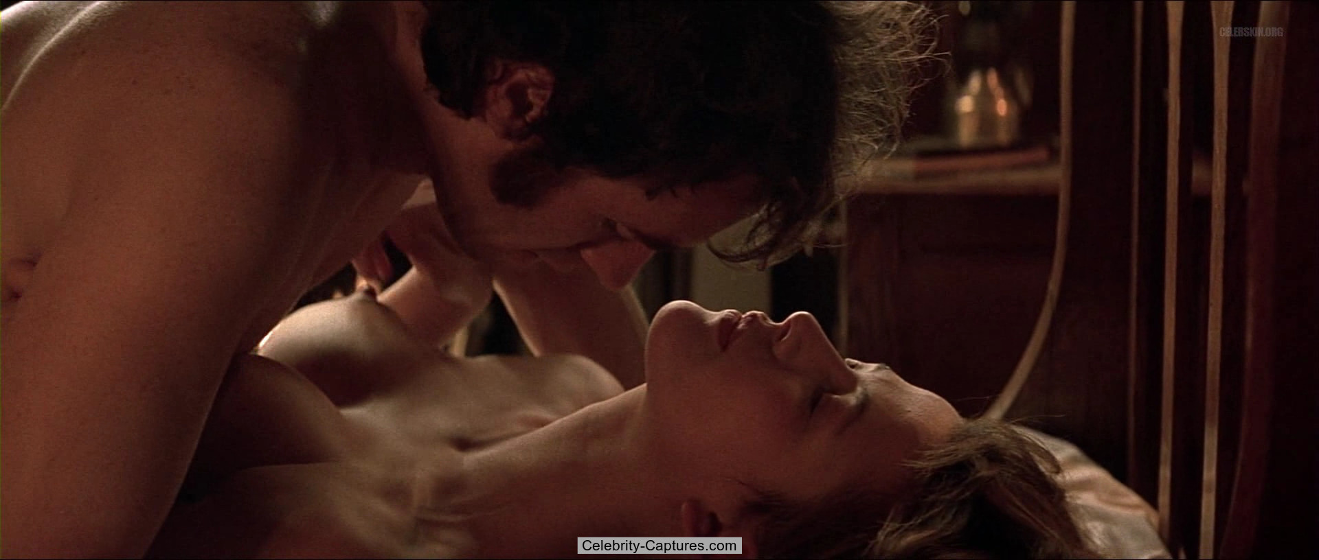 French actress Sophie Marceau naked in hot scenes from Firelight