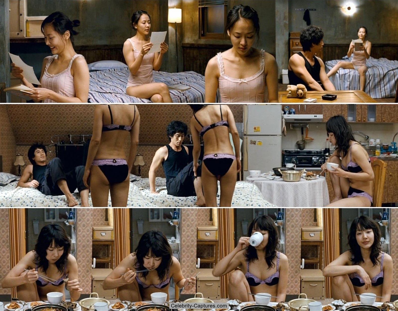 korean actress Yoon Ji-Hye nude in sex collages from No Mercy for the Rude